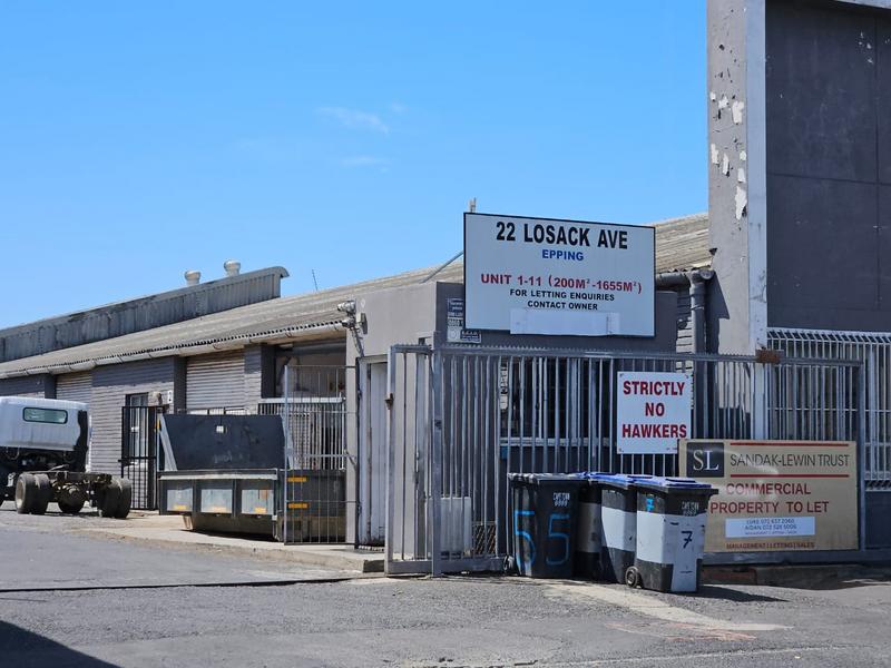 To Let commercial Property for Rent in Epping Western Cape